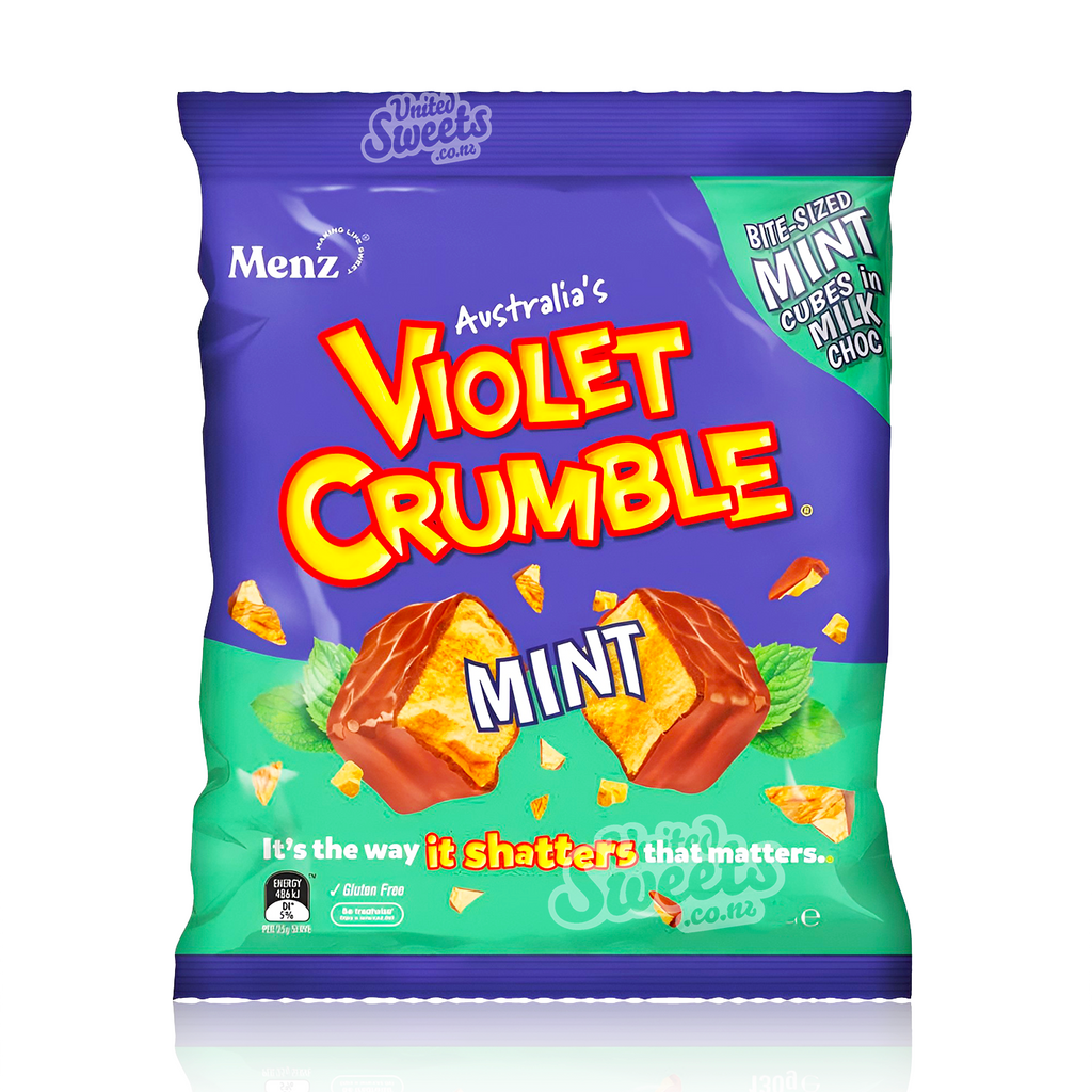 Menz Violet Crumble MINT 150g (AU MADE)