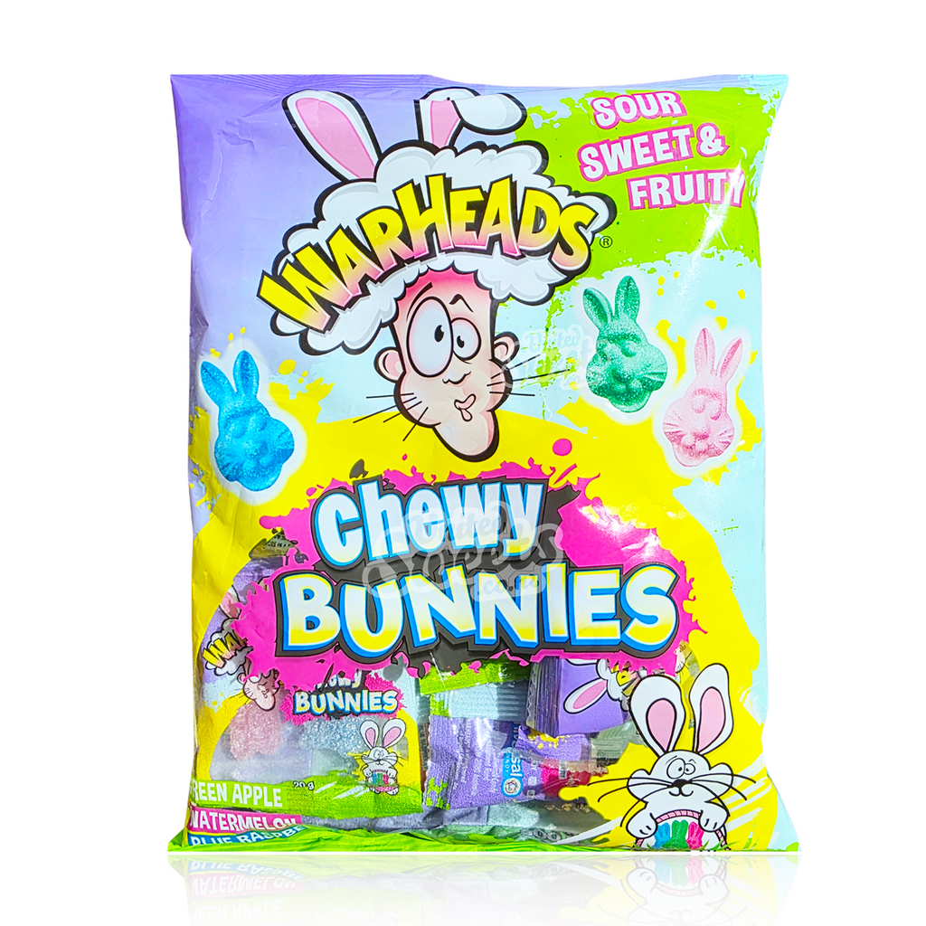 Warheads Sour Chewy Bunnies 300g