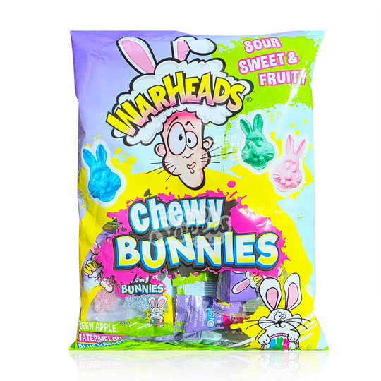 Warheads Sour Chewy Bunnies 300g