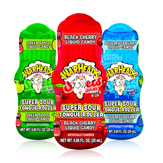 Warheads Super Sour Tongue Rollers 25ml
