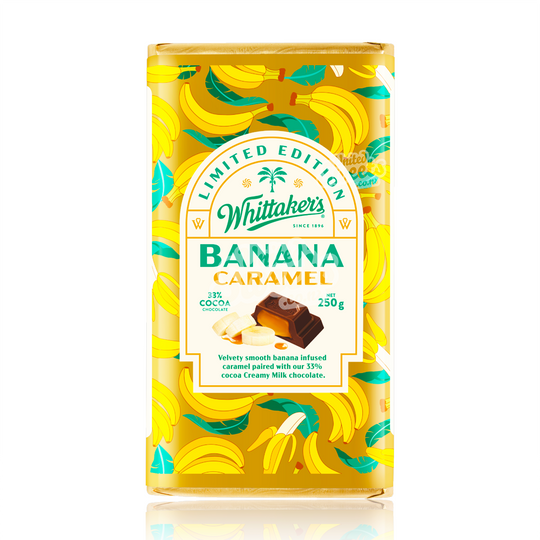 Whittaker's Banana Caramel (Limited Edition) 250g