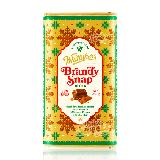 Whittaker's Brandy Snap (Milk Chocolate) 250g