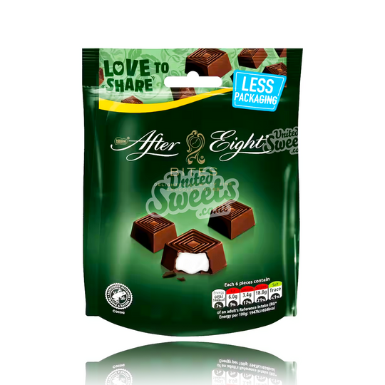 After Eight Chocolate Sharepack Mint Bites 107g (BB:04/2024)
