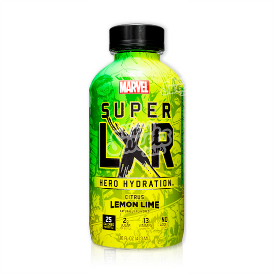 AriZona x Marvel Super LXR Hero Hydration - Citrus Lemon Lime 475ml