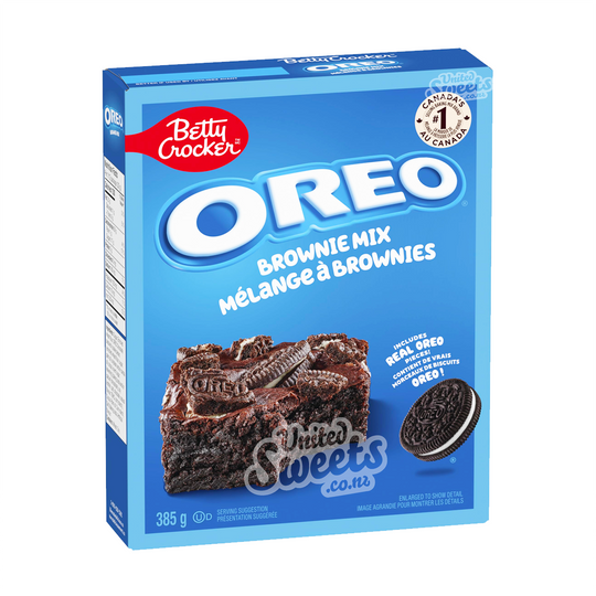 Betty Crocker Oreo Brownie Mix With Oreo Cookie Pieces 385g