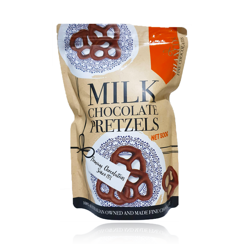 Biancos Chocolate Pretzels - 500g