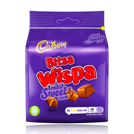 Cadbury Bista Wispa Peg Bag 85g (UK Made)