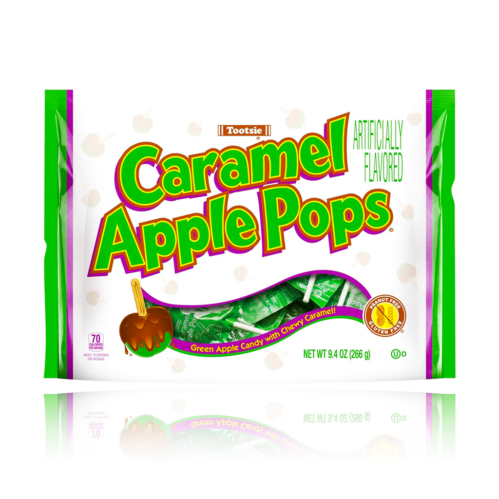 Tootsie Caramel Apple Pops Bag 266G