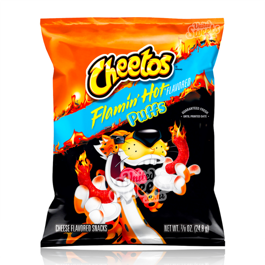 Cheetos Puffs Flamin' Hot 24.8g (BEST BEFORE: 02/2025)
