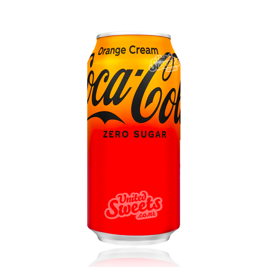 Coca-Cola Zero Sugar Orange Cream 355ml (BEST BEFORE: 01/12/25)