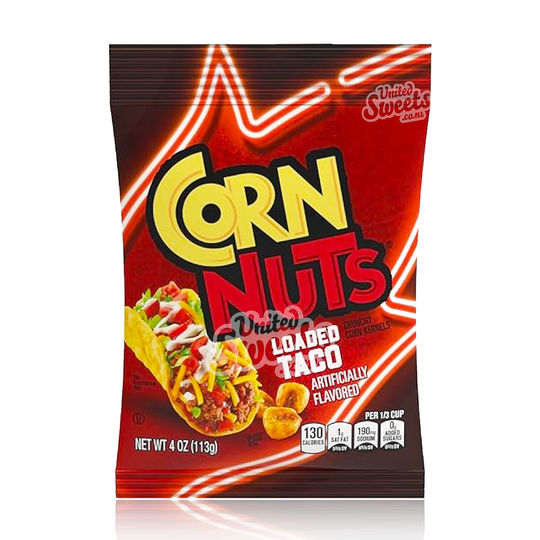 Corn Nuts Loaded Taco 113g (BEST BEFORE: 08/2025)