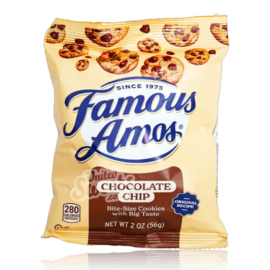 Famous Amos Chocolate Chip Cookies 56g (BEST BEFORE: 18/05/2025)