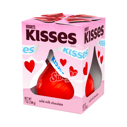 Hershey's Giant Solid Milk Chocolate Kiss Pink Edition 198g