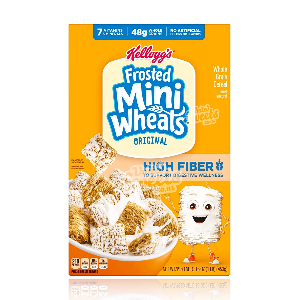 Kellogg's Frosted Mini-Wheats Original Cereal 453g (Made in Canada)