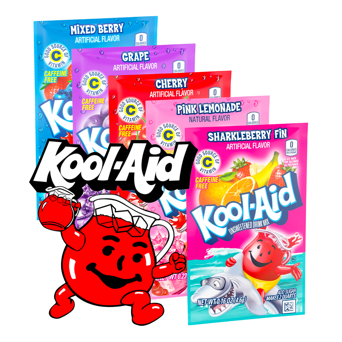 Kool-Aid Powder Satchets Assorted Flavours Single Sachets – United Sweets