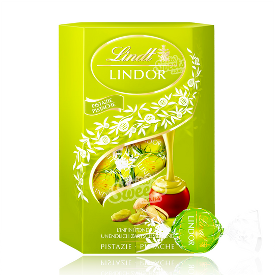 Lindt LINDOR Pistachio Cornet 200g