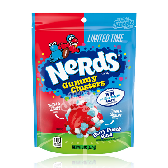 Nerds Gummy Clusters Berry Punch Rush 227g (Limited Edition)