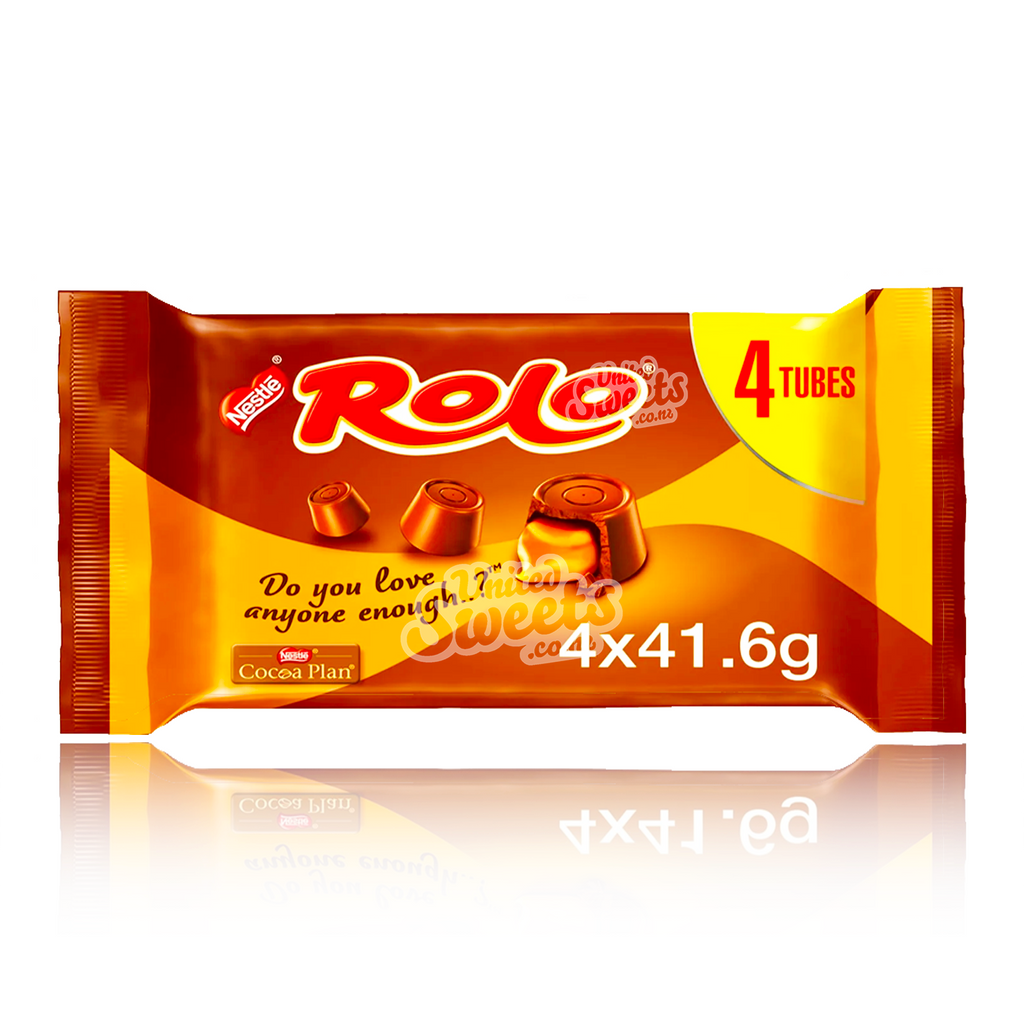 Nestlé Rolo Tubes 4-Pack 166.4g (UK MADE)