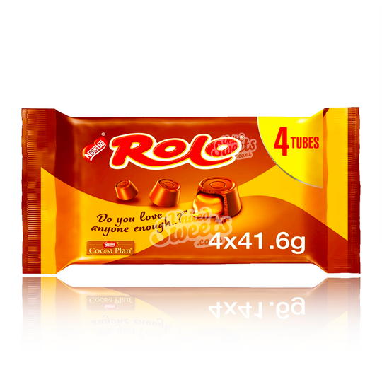 Nestlé Rolo Tubes 4-Pack 166.4g (UK MADE)