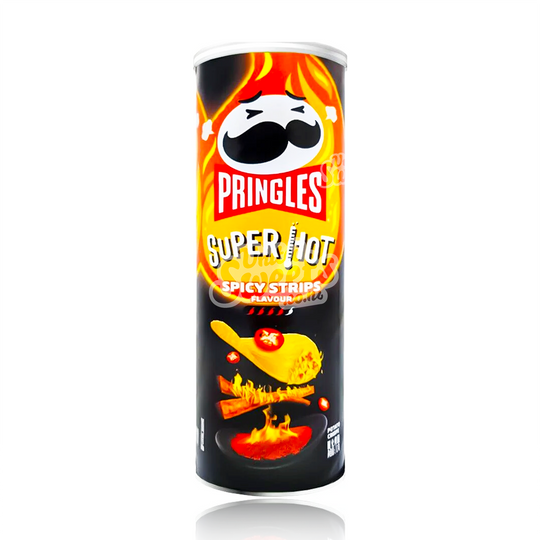 Pringles Super Hot Spicy Strips (China) 110g
