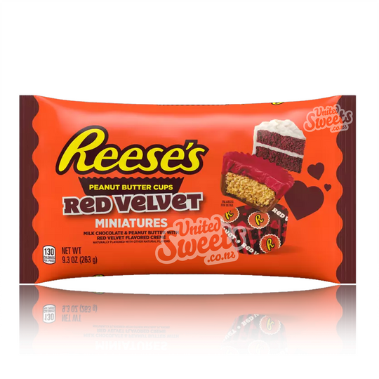 Reese's Red Velvet Miniatures Cups 263g (Best Before: 10/2025)