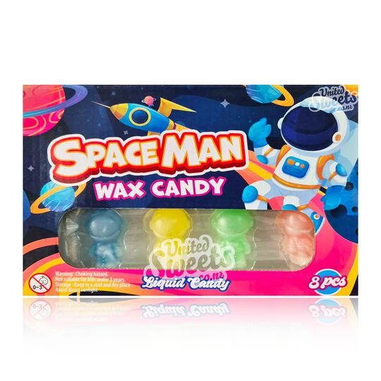 Spaceman Wax Candy 8 Pcs 100g