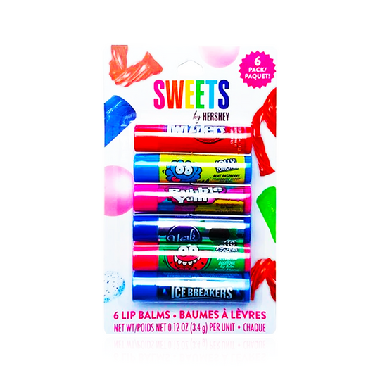 Assorted Lip Balm 6 Pack - NOT EDIBLE!