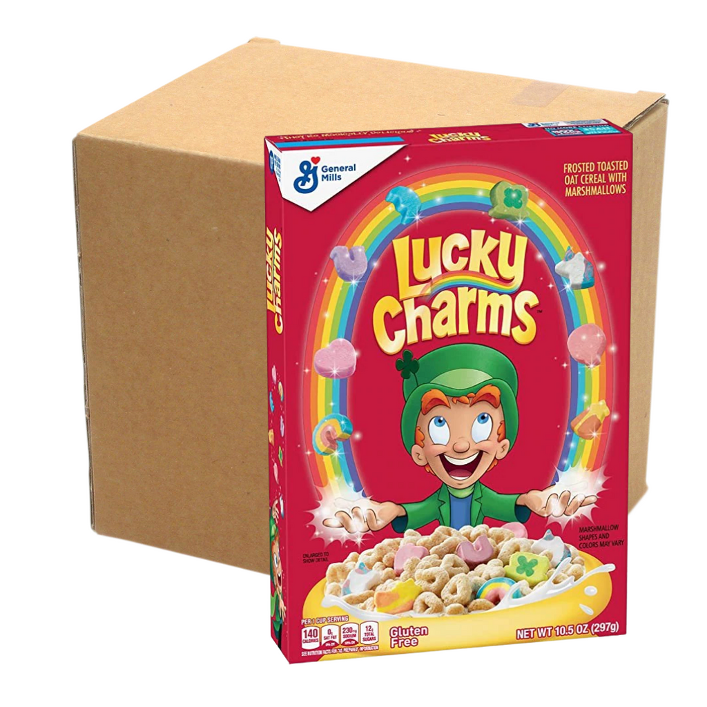 Lucky Charms Cereal 12 Pack Box BB 22/2/23