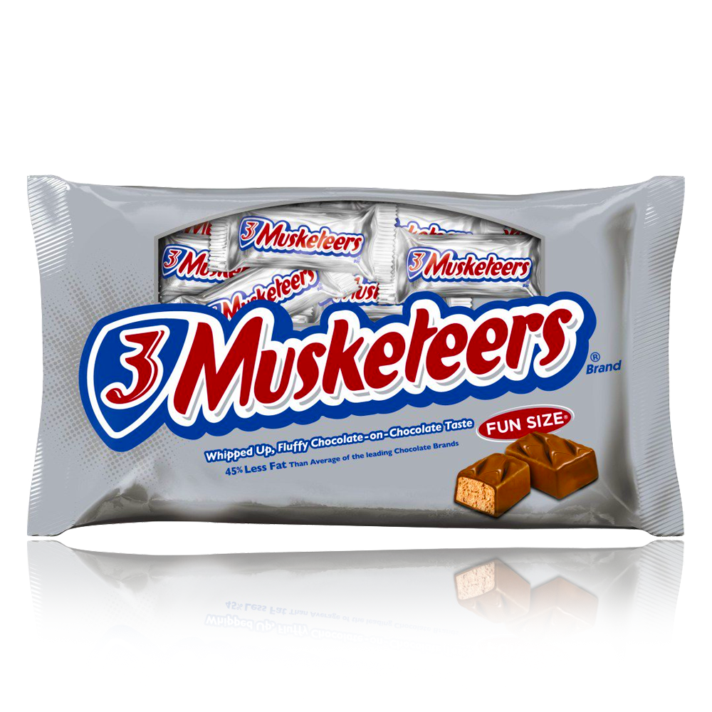 3 Musketeers Fun Size Bag 297g