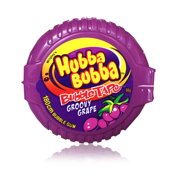 Hubba Bubba Tape Grape 56g