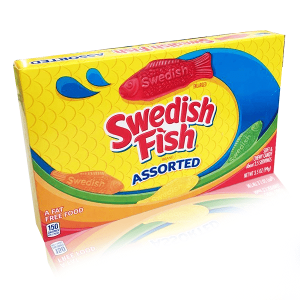 Swedish Fish Assorted Theatre Box -Dated