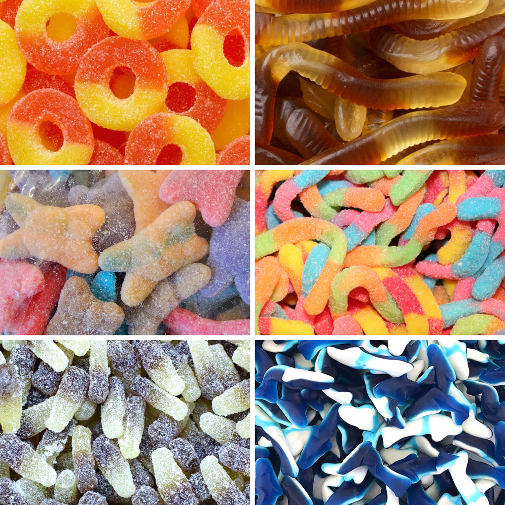 Gummies & Jellies & Sour Range 2kg