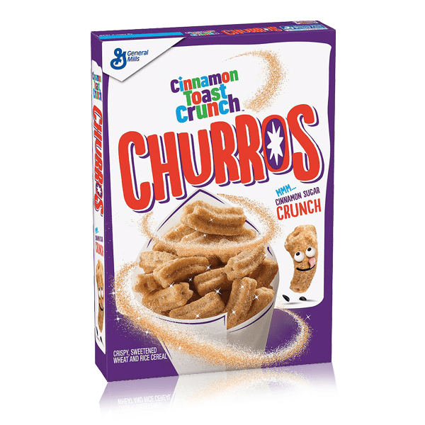 Cinnamon Toast Crunch Churro Cereal 337g - Dated BB 28/02/2022