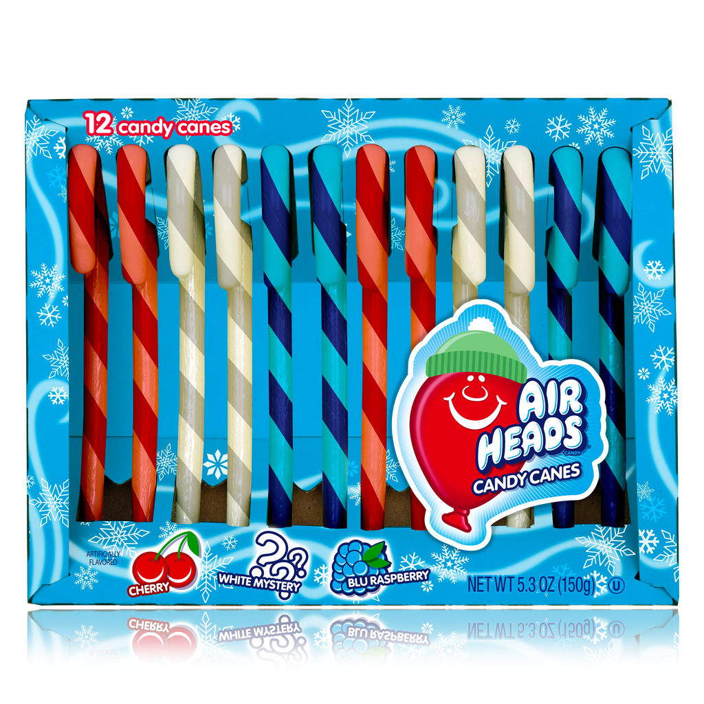 Airheads Candy Canes 12 Pack 150g