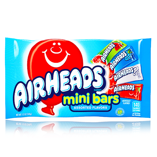 Airheads Mini Bars Large Bag 340g