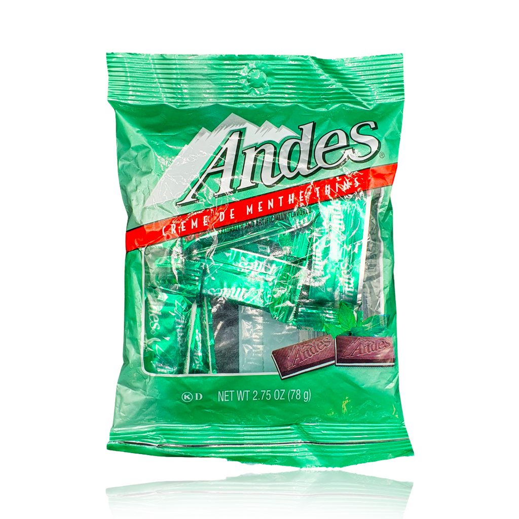 Tootsie Andes Creme De Menthe Mint Thins Peg Bag 78g