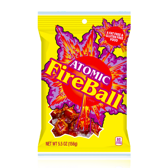 Atomic Fireballs Peg Bag 156g