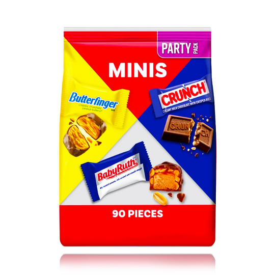 Crunch, Butterfinger, Babyruth Assorted Mini Bulk Bag 918g