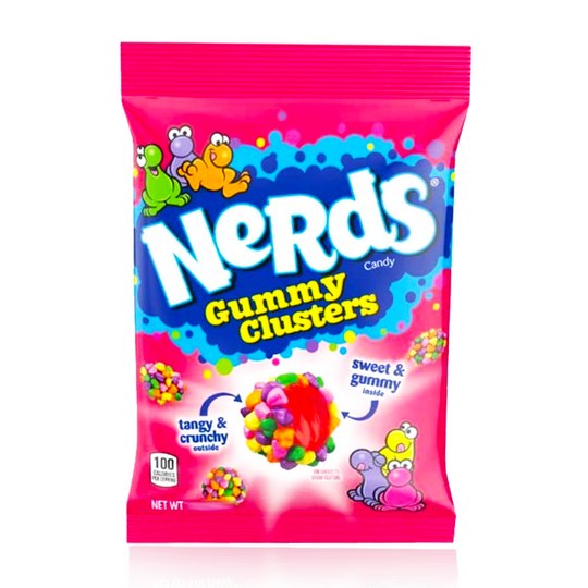 Nerds Gummy Clusters Peg Bag 85g