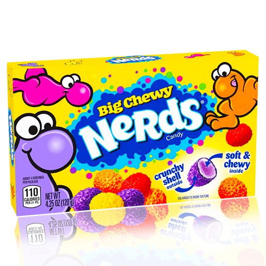 Nerds Big Chewy Theatre Box 120g - (BB- END SEP 23)