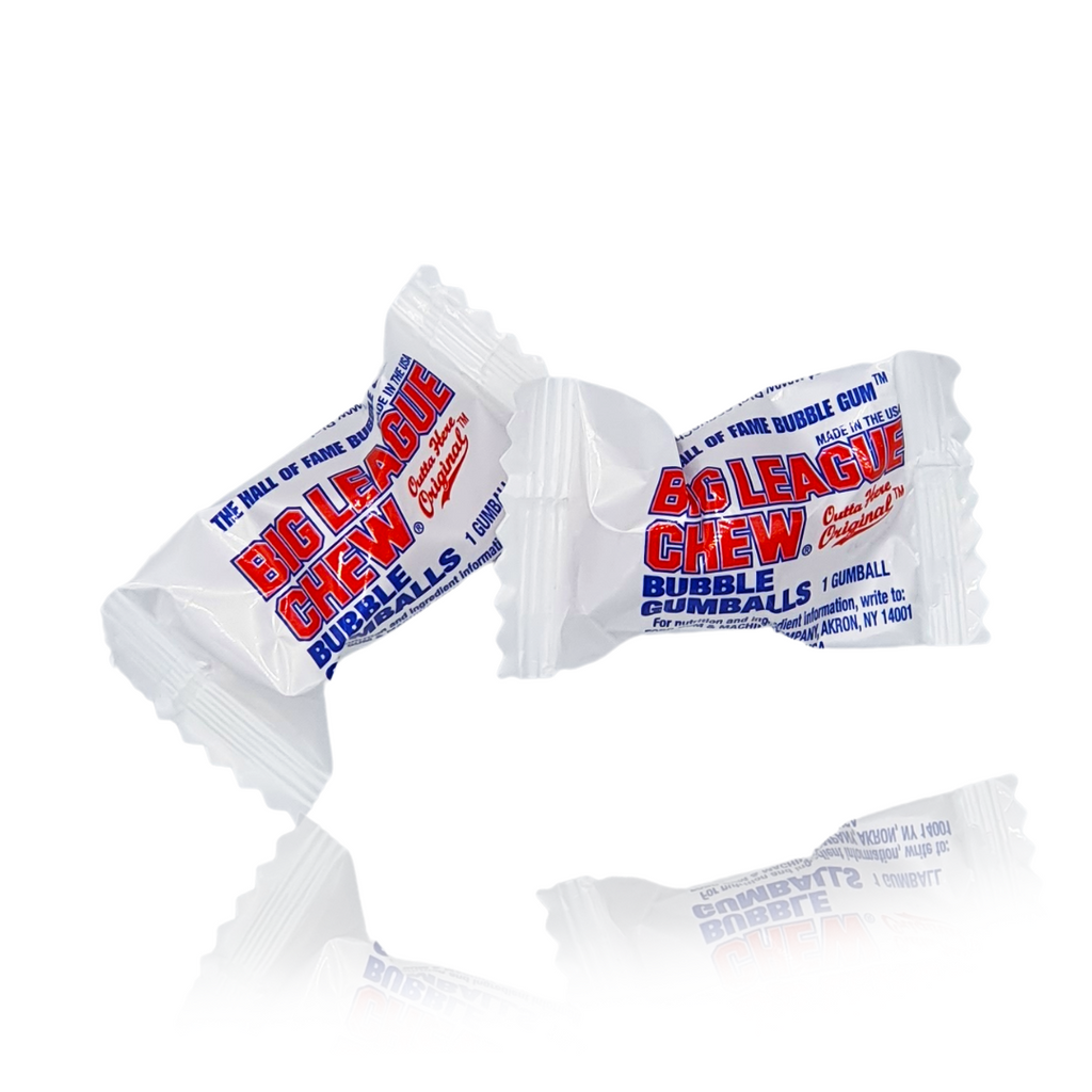 Big League Chew Bubble Gumballs Single Piece