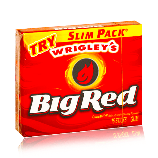 Wrigley's Big Red Chewing Gum Slim Pack Dated