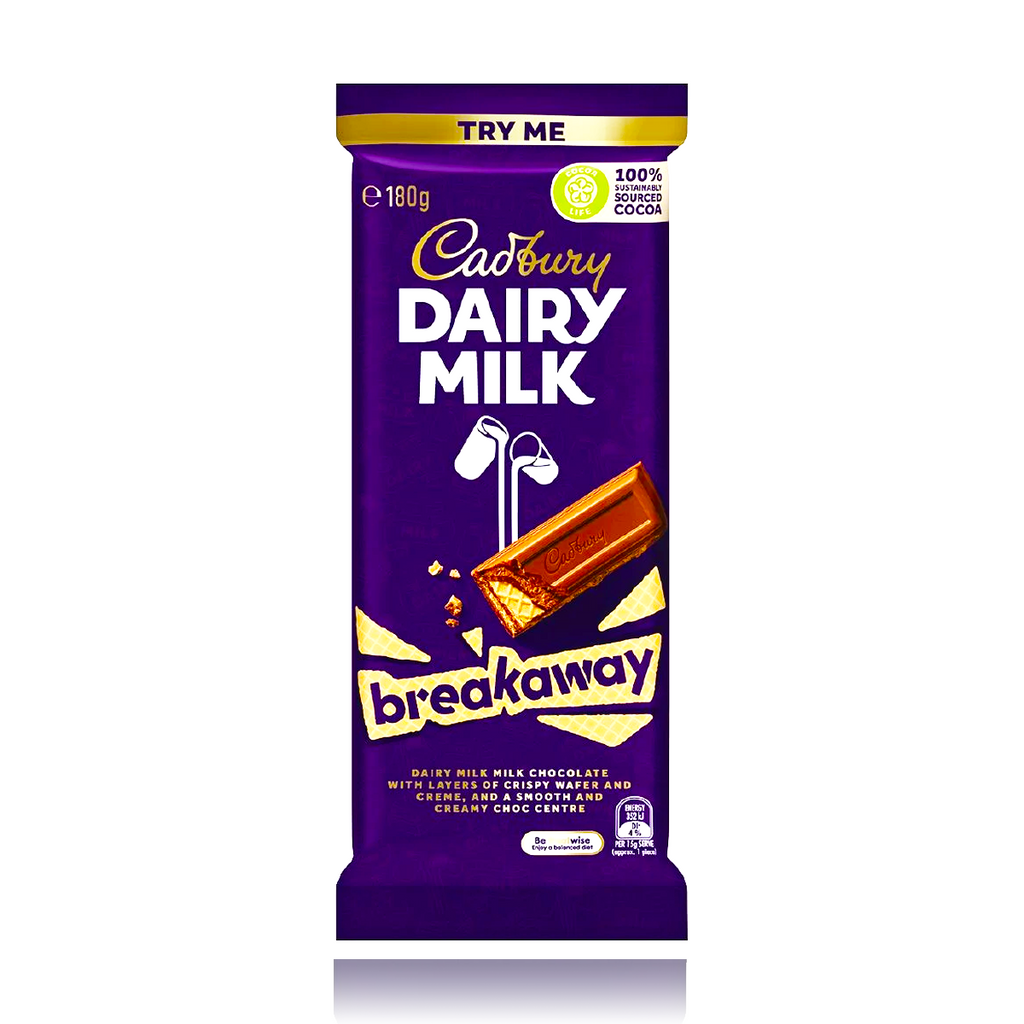 Cadbury Dairy Milk Breakaway 180g