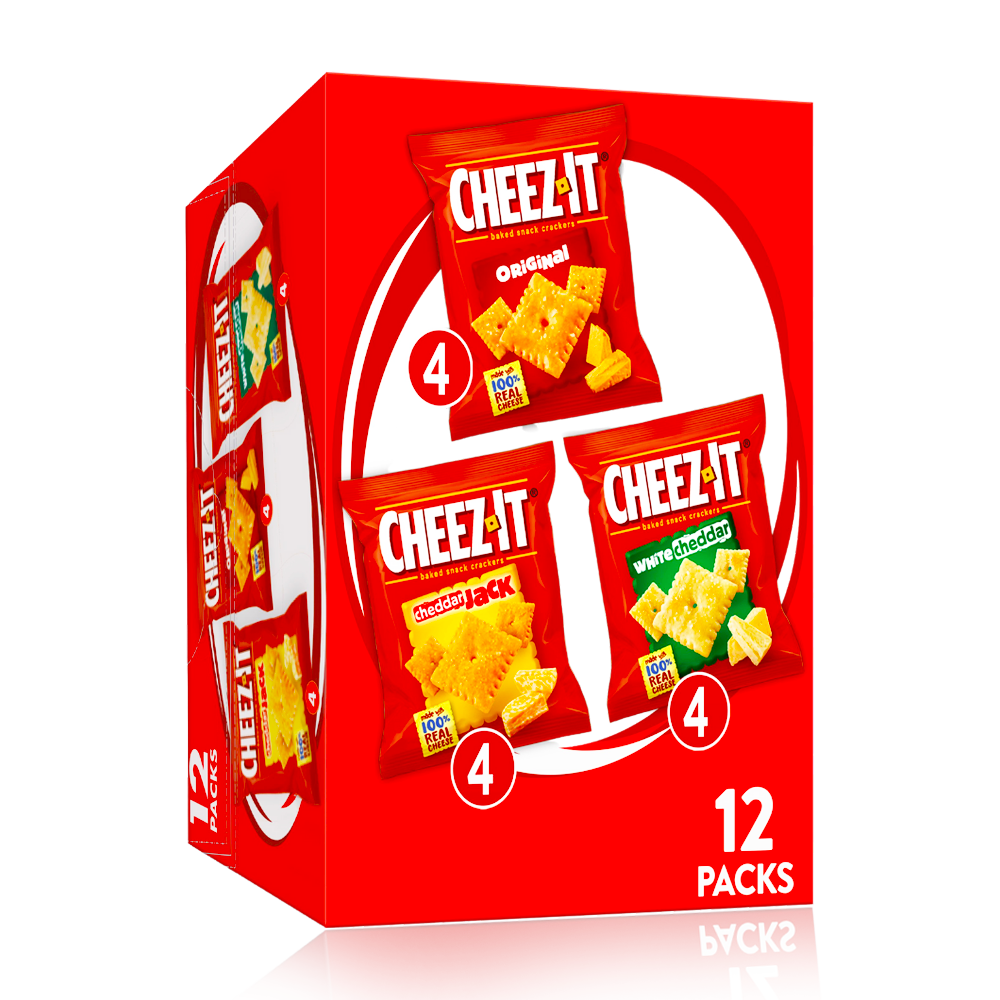 Cheez-It Variety 12 Pack 344g