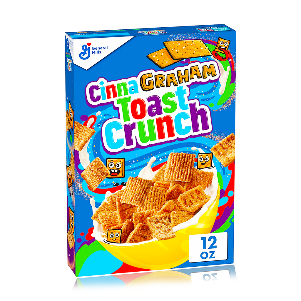 CinnaGrahamToast Crunch Cereal 340g