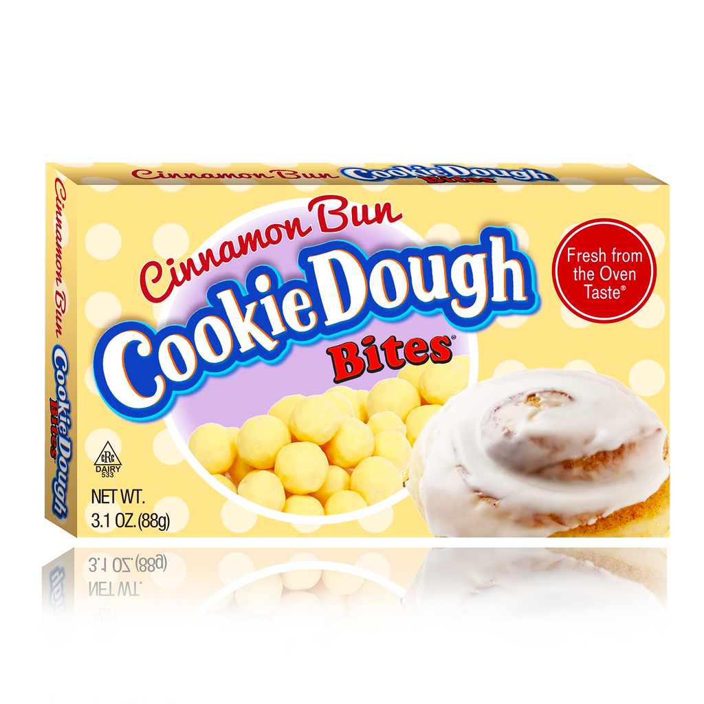 Cookie Dough Bites Cinnamon Bun Theatre Box 88g