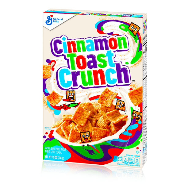 Cinnamon Toast Crunch Cereal 340g - Dated