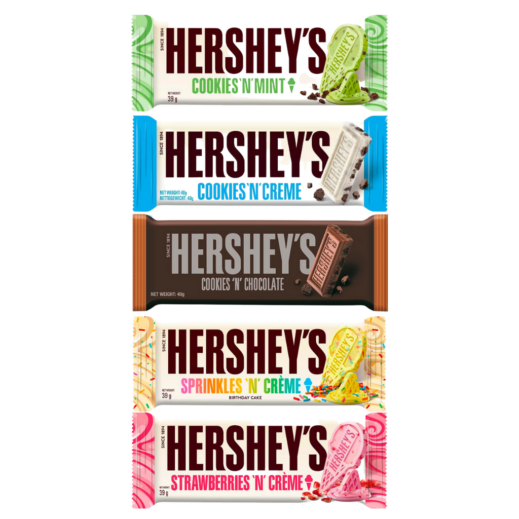 Hershey's Cookies & Creme Assorted Flavours (UK Edition)