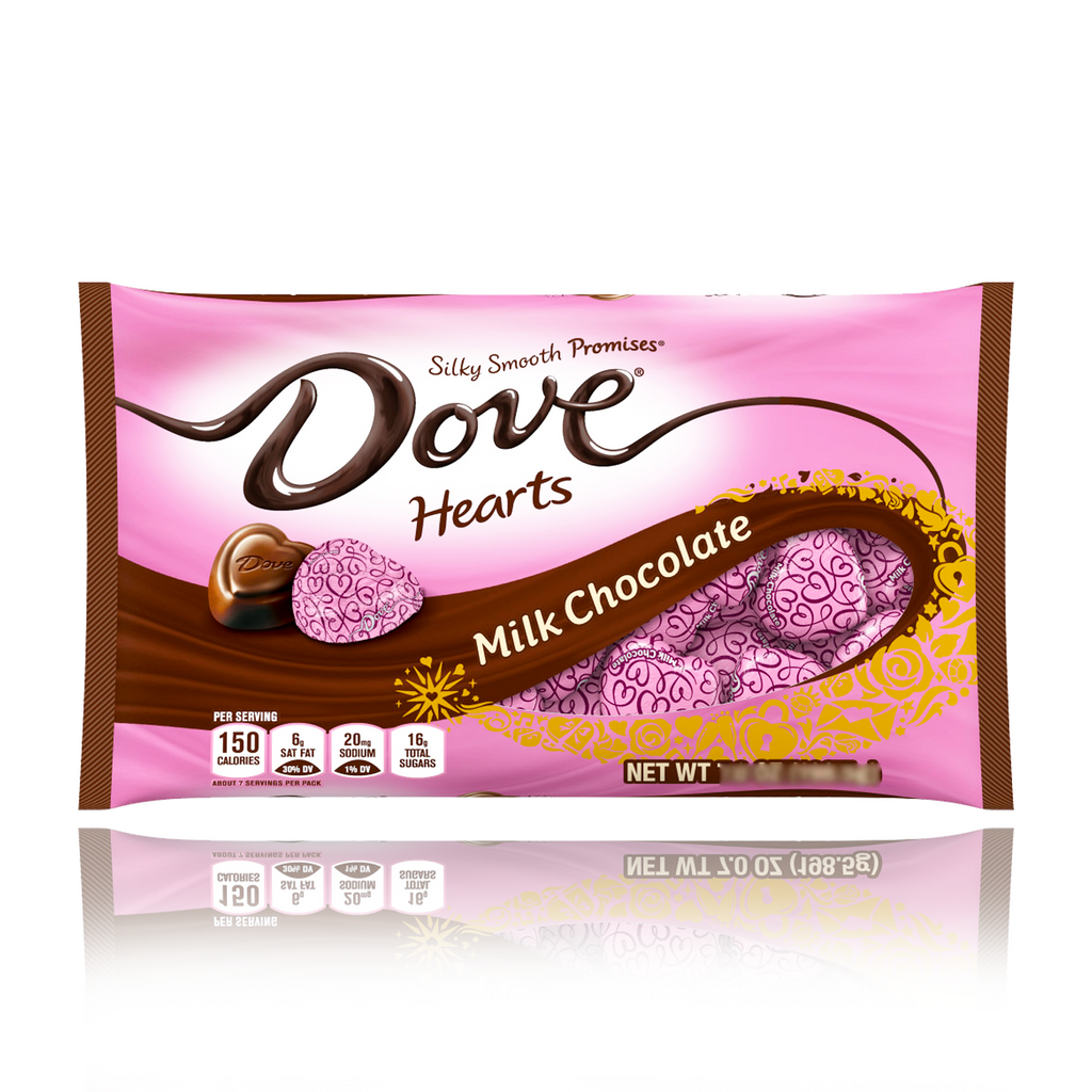 Dove Hearts Milk Chocolate Bag 251g