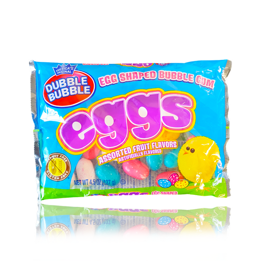 Dubble Bubble Fruit Flavoured Eggs Bag 127g - DATED
